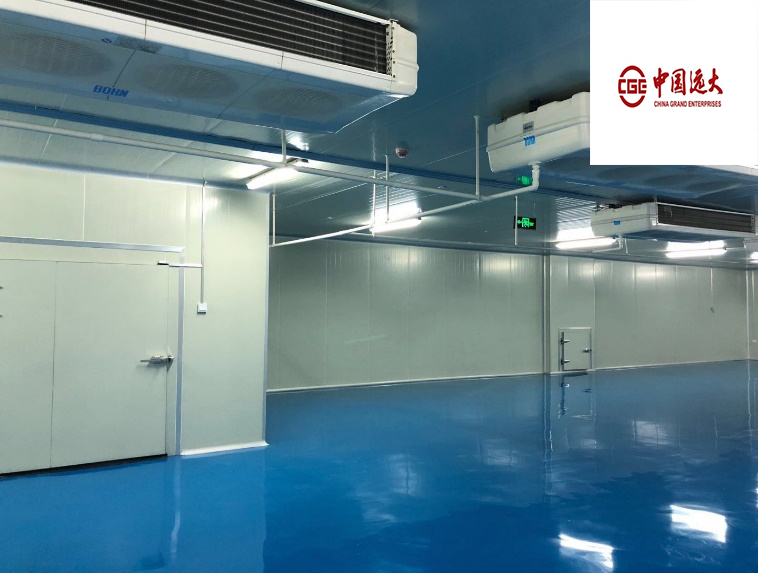 杭州中國遠(yuǎn)大7800m3生物制品成品冷藏庫建造工程